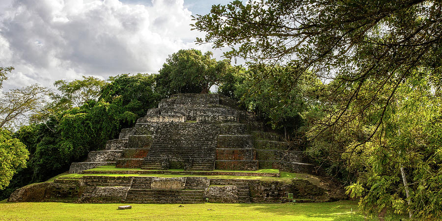 Lamanai Mayan Pyramid, Belize Photograph by Tatiana Travelways