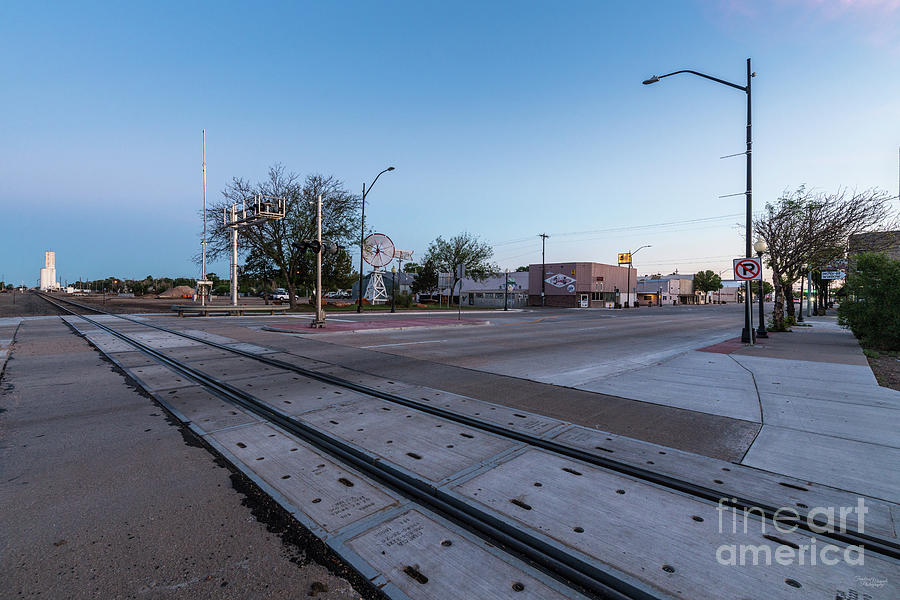 Lamar Colorado Railroad Crossing Photograph by Jennifer White