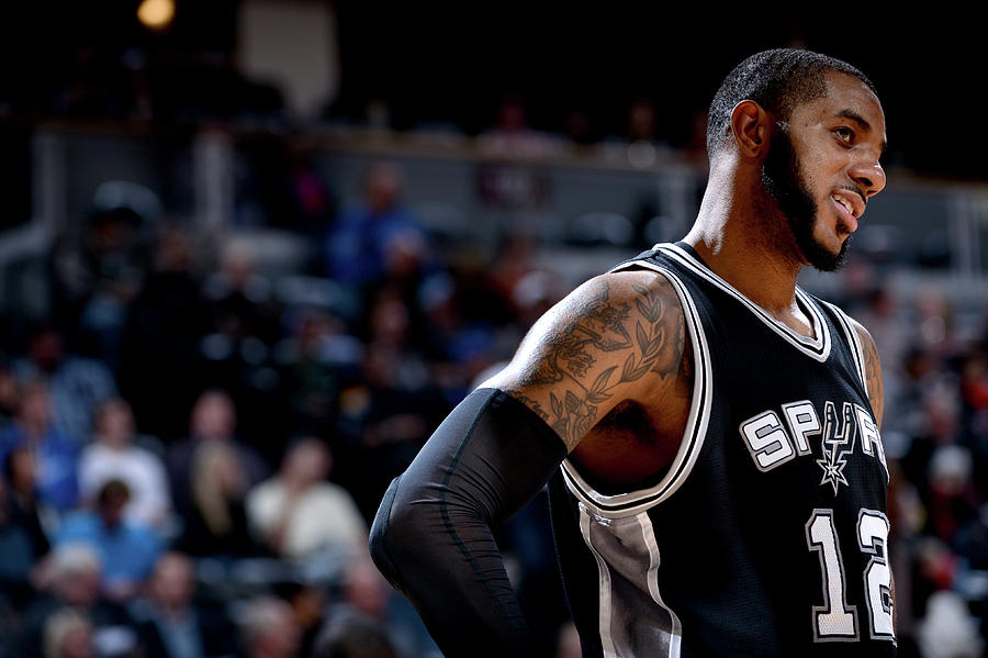Lamarcus Aldridge Photograph by Bart Young Lamarcus Aldridge Photograph by Bart Young