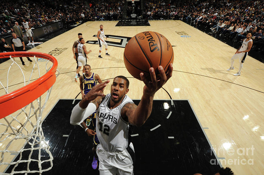 Lamarcus Aldridge Photograph by Bill Baptist Lamarcus Aldridge Photograph by Bill Baptist
