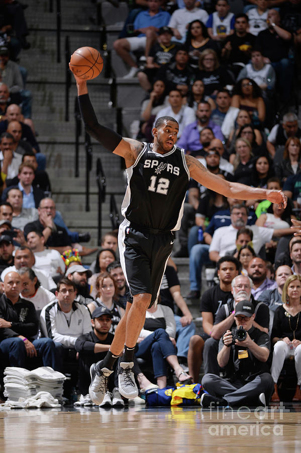 Lamarcus Aldridge Photograph by Mark Sobhani Lamarcus Aldridge Photograph by Mark Sobhani