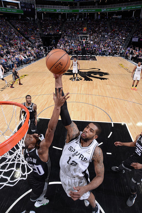 Lamarcus Aldridge Photograph by Rocky Widner Lamarcus Aldridge Photograph by Rocky Widner