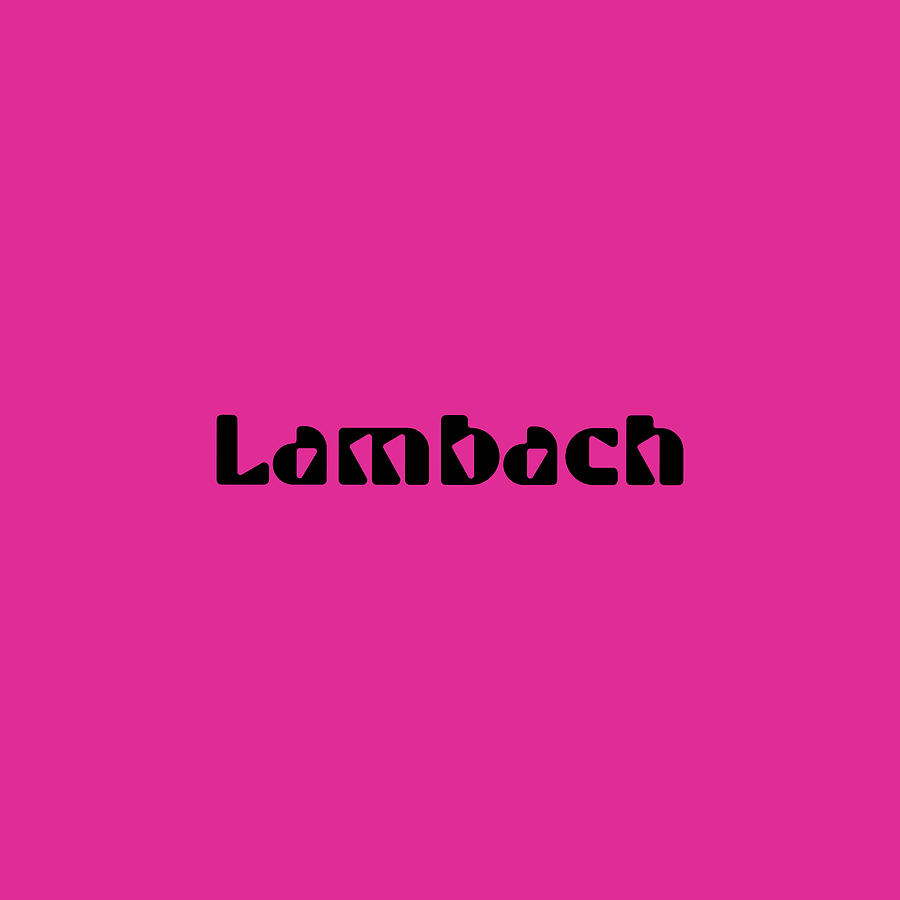 Lambach Digital Art - Lambach by TintoDesigns