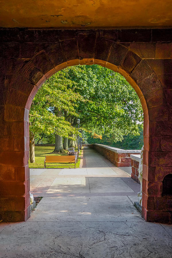Lambert Castle Archway Photograph by Anthony Sacco