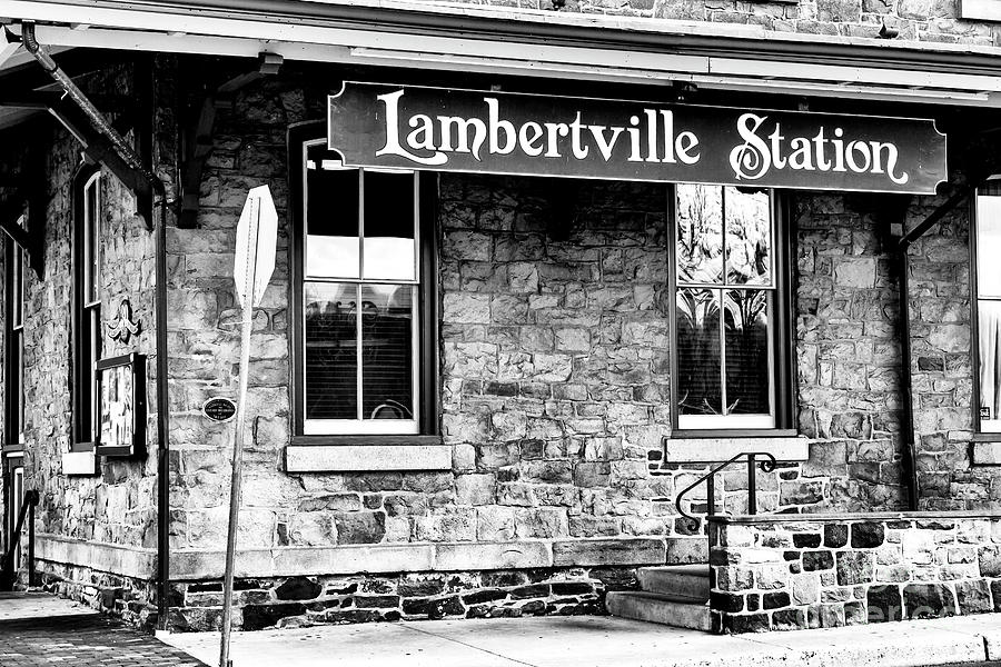 Lambertville Station in New Jersey Photograph by John Rizzuto