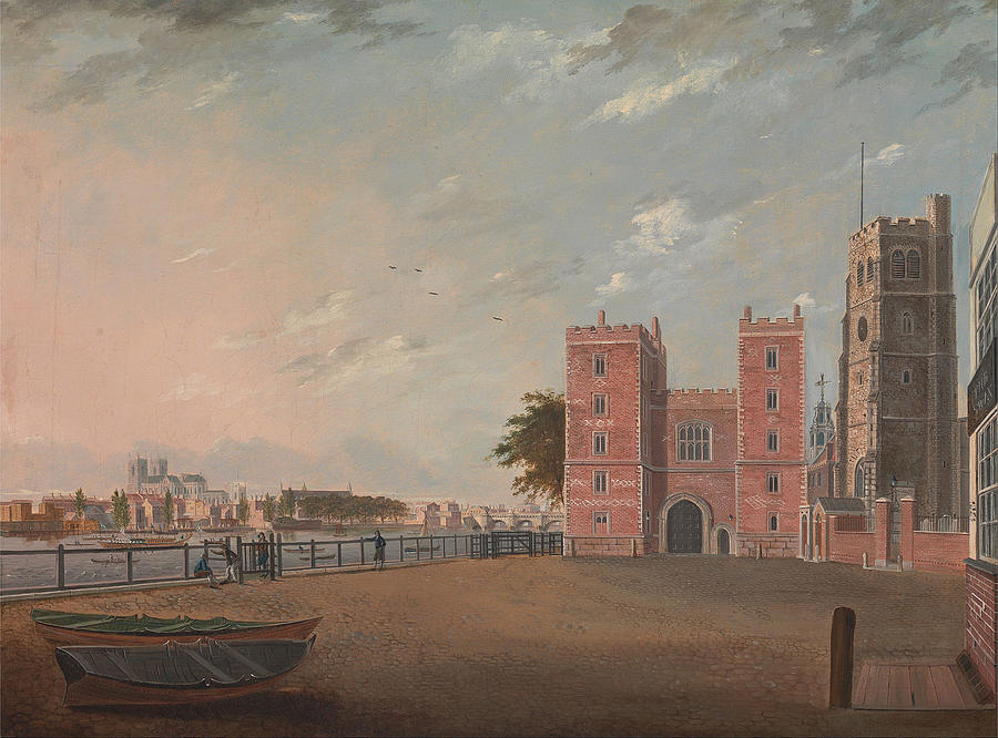 Lambeth Palace from the West  Photograph by Paul Fearn