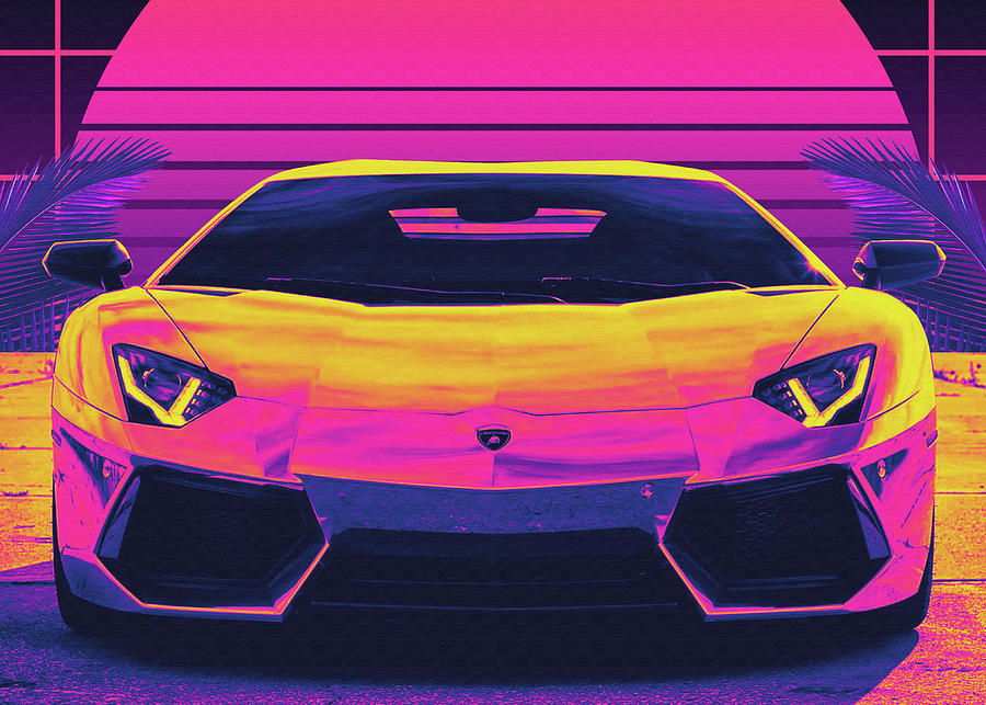 Lamborghini Digital Art by Banu E F - Fine Art America