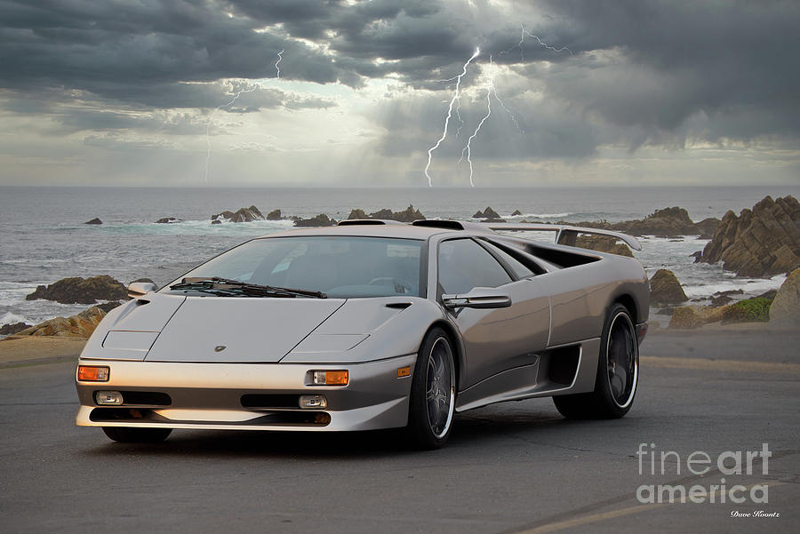 Lamborghini Diablo SV Photograph by Dave Koontz - Fine Art America