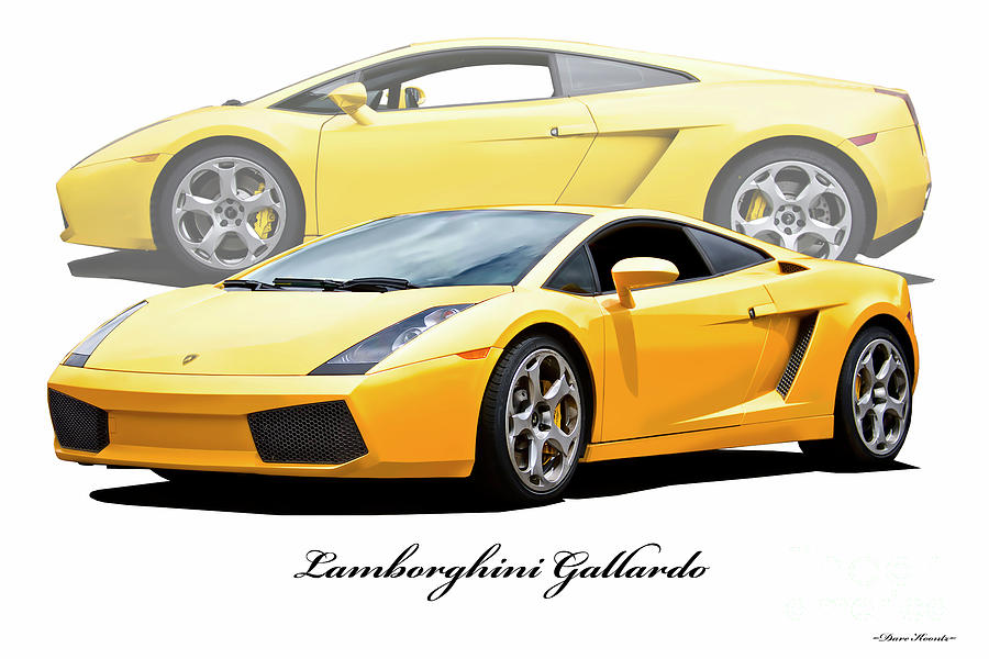 Lamborghini Gallardo Duo Photograph by Dave Koontz