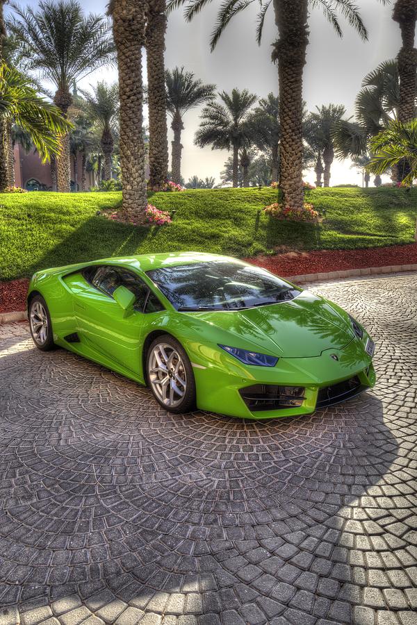Lambo Photograph - Lamborghini Huracan LP 580-2  Dubai by David Pyatt