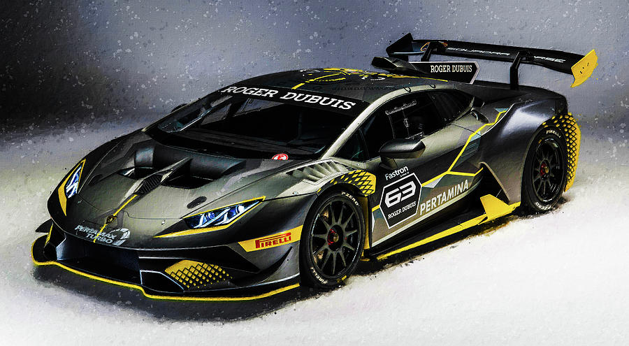 Lamborghini Huracan Super Trofeo Evo Digital Art by Don Kuing - Fine Art  America