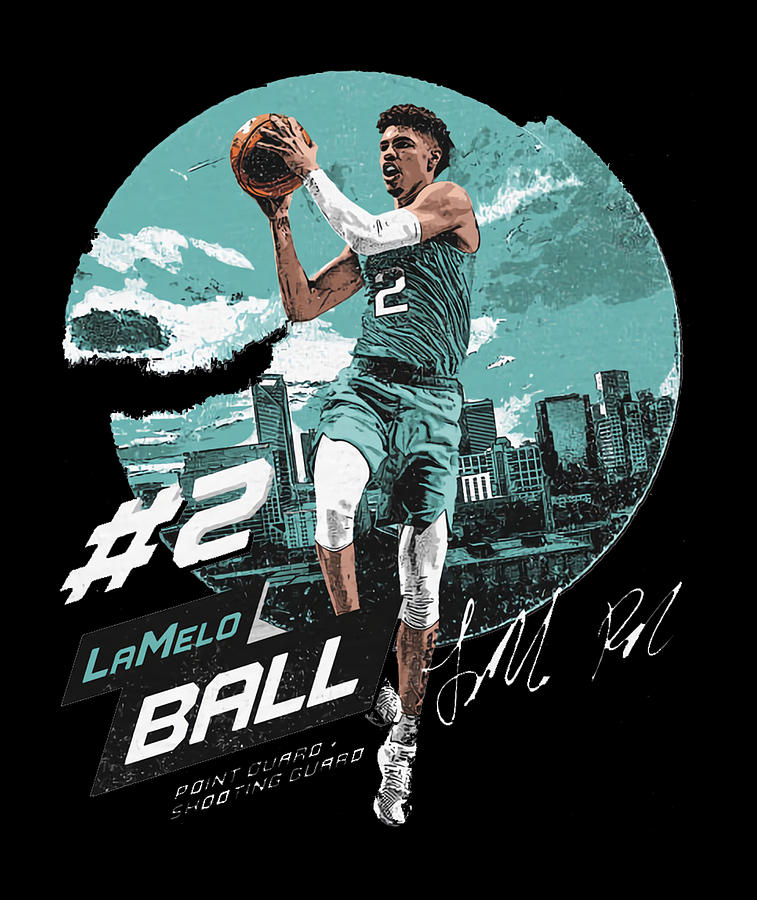 LaMelo Ball City Emblem Digital Art by Kelvin Kent - Pixels