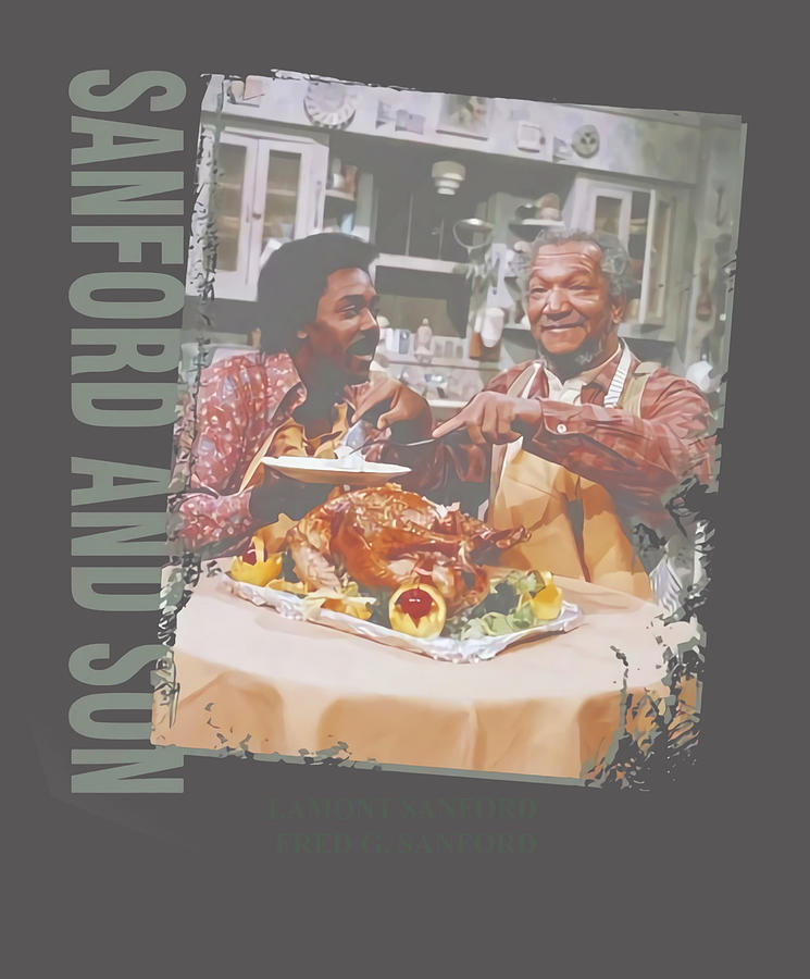 Lamont And Fred Sanford And Son Digital Art By Yashira Gomez Fine Art America