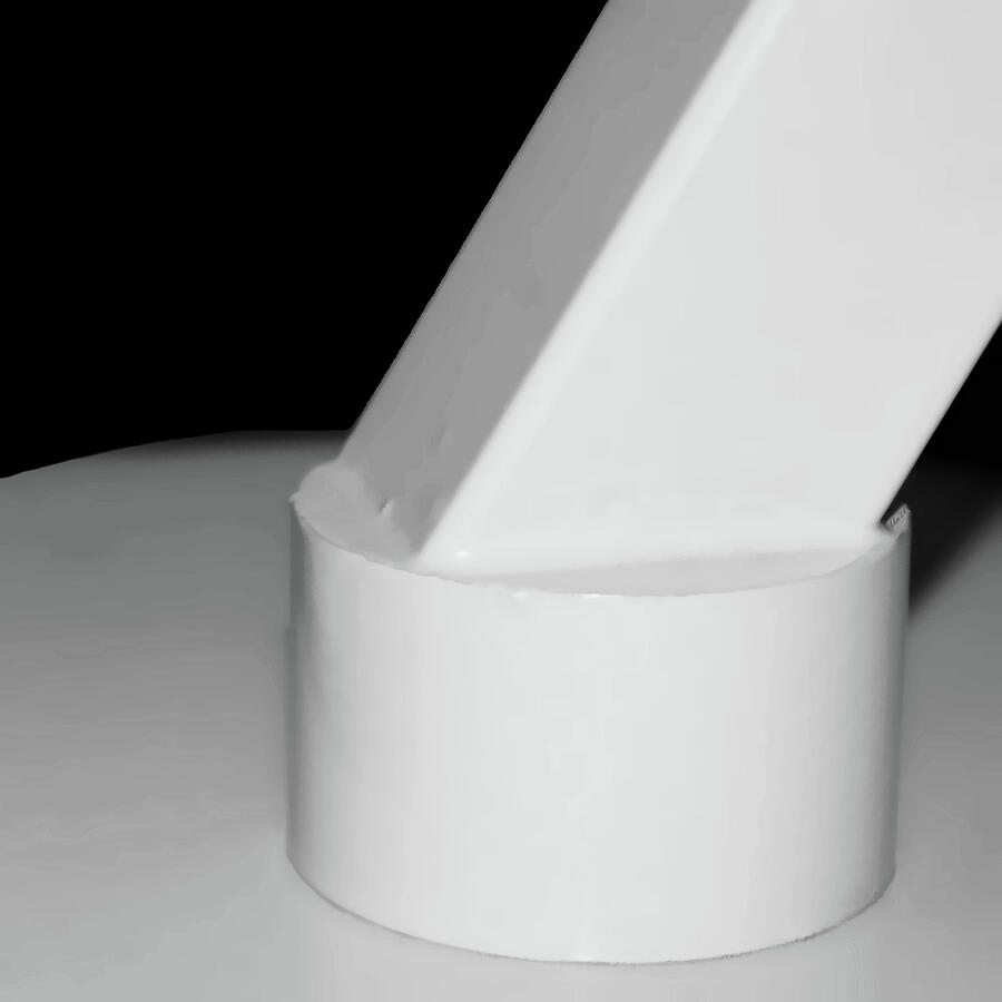 Lamp Base In Black And White Photograph by Kathy K McClellan Lamp Base In Black And White Photograph by Kathy K McClellan
