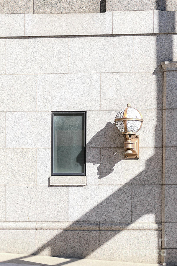 Lamp on a Sunny Day Photograph by Bentley Davis