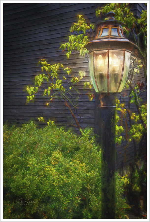 Lamp Post - Seven Gables Photograph by Will Wagner Lamp Post - Seven Gables Photograph by Will Wagner