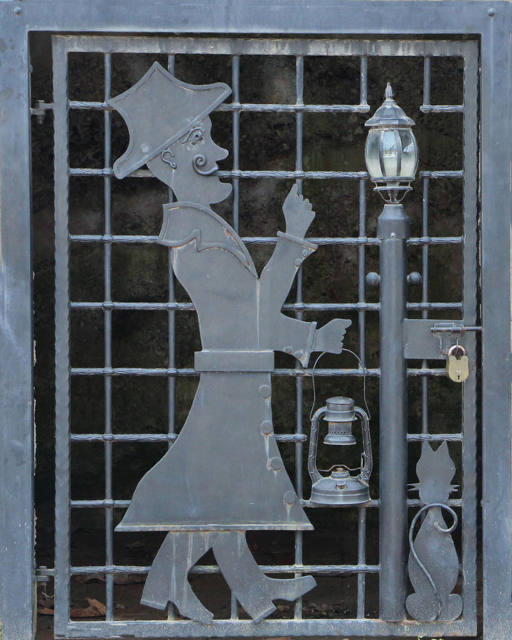 Lamplighter and his Cat Photograph by Lin Grosvenor