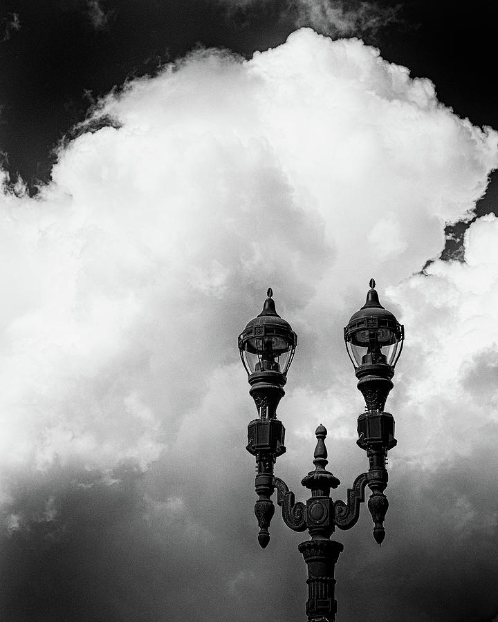 Lamps and Clouds Photograph by Joseph Smith