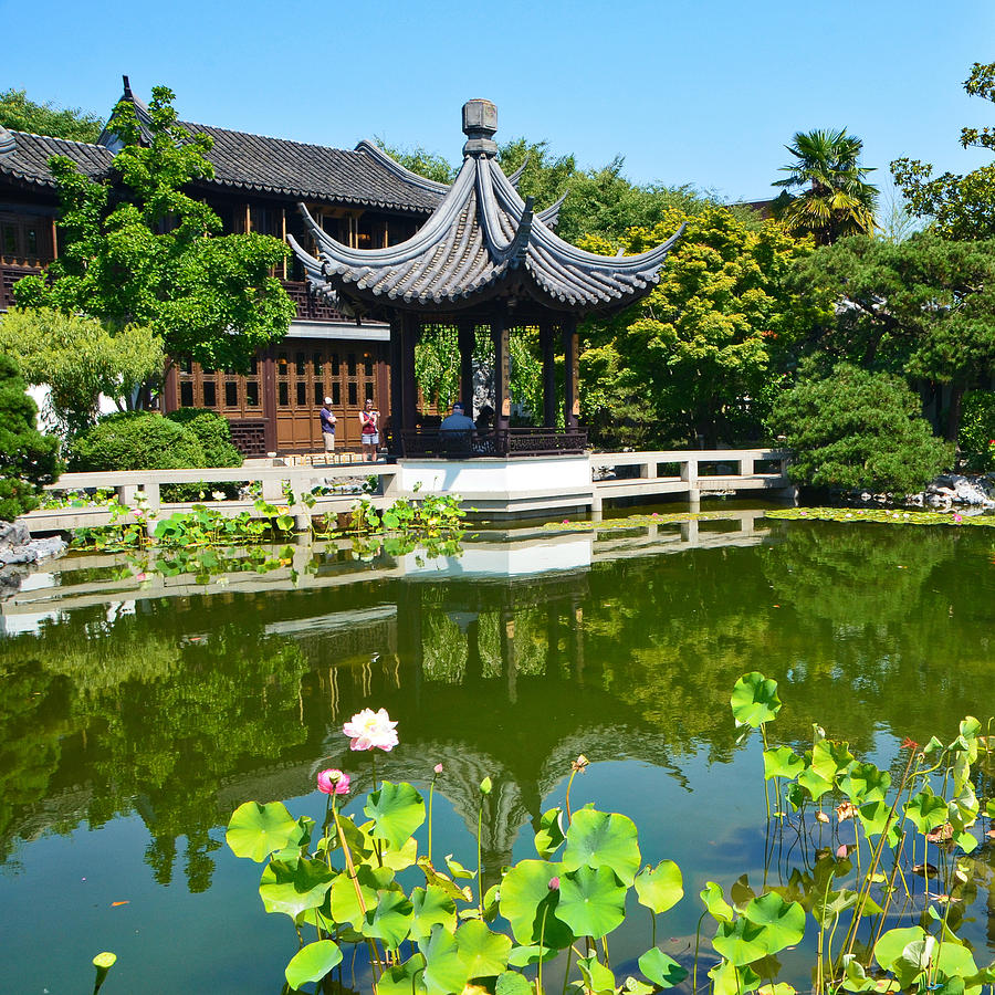 Lan Su Chinese Garden, Portland, Oregon-8 Photograph by Alex Vishnevsky