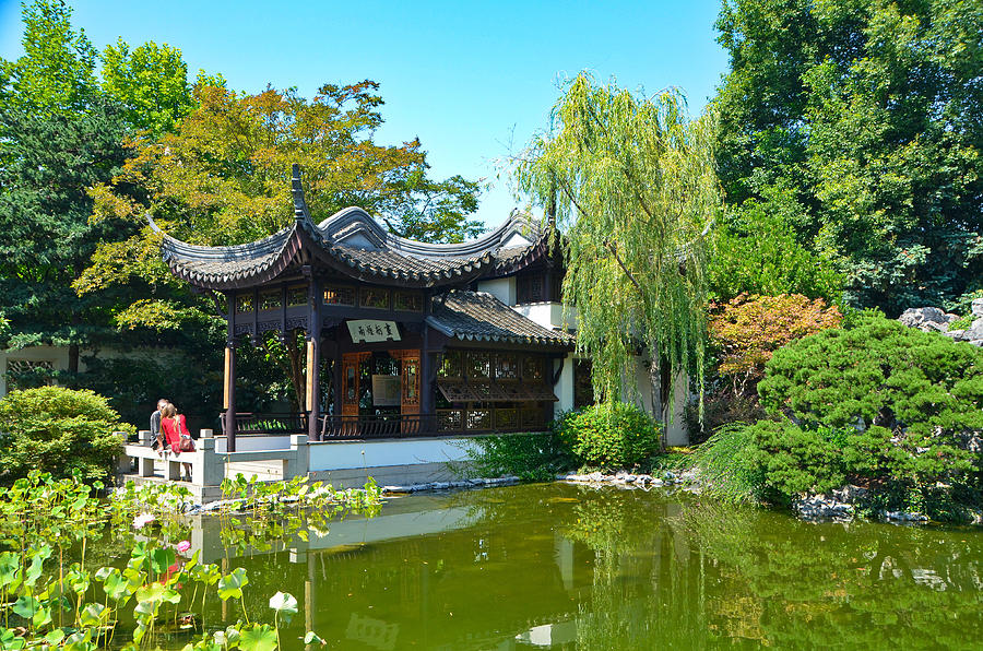 Lan Su Chinese Garden, Portland, Oregon-9 Photograph by Alex Vishnevsky