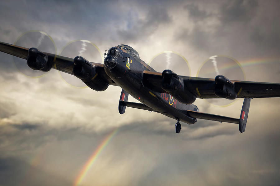 Lancaster Bomber BBMF Digital Art by Airpower Art