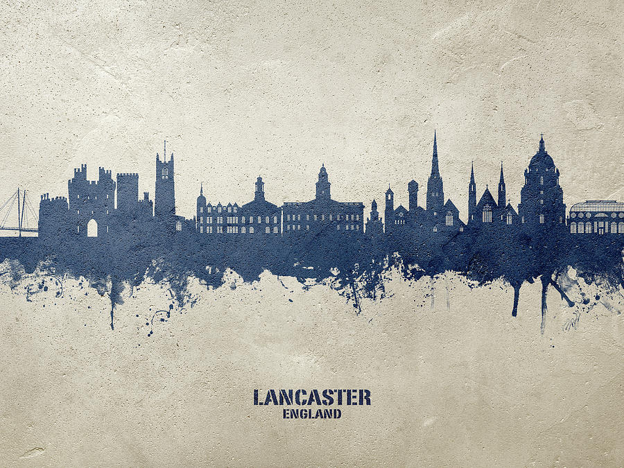 Lancaster England Skyline #32 Digital Art by Michael Tompsett