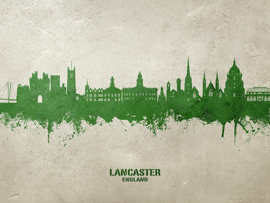 Lancaster England Skyline #33 Digital Art by Michael Tompsett