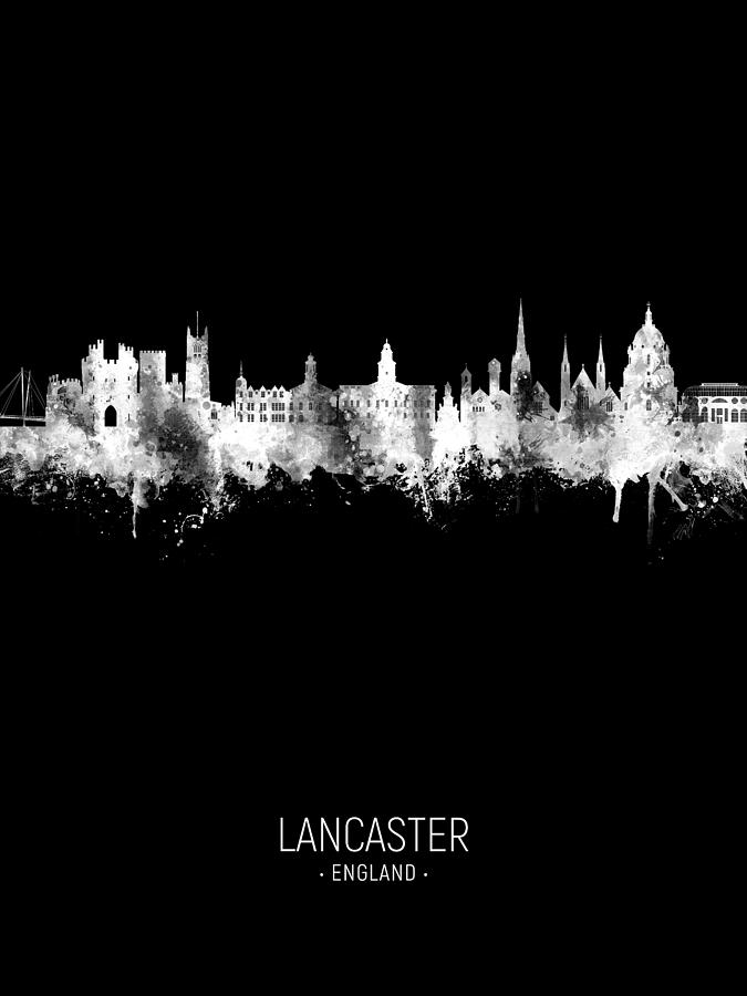 Lancaster England Skyline #48 Digital Art by Michael Tompsett