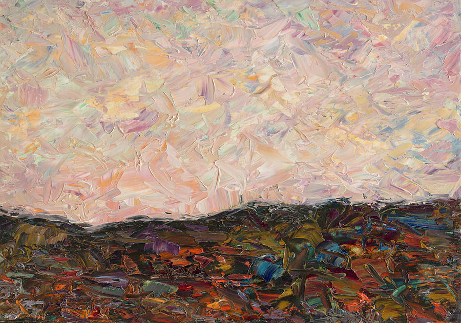 Land and Sky Painting by James W Johnson