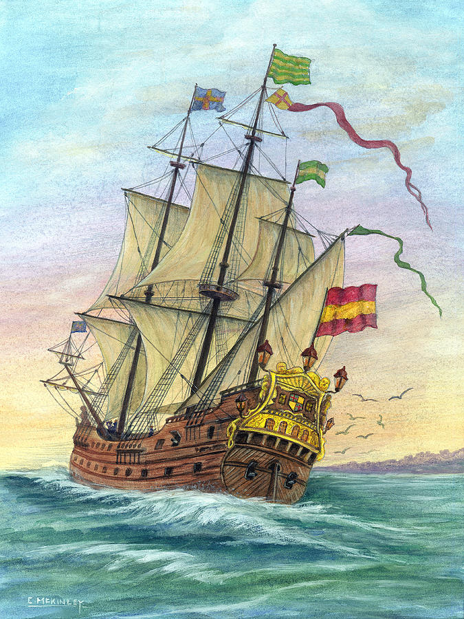 Land Ho Painting by Carl McKinley