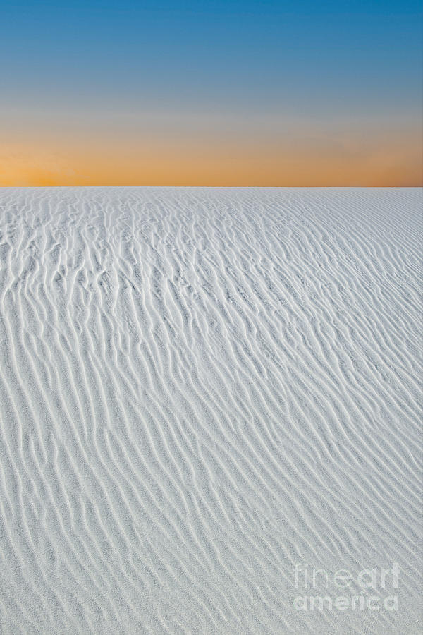 Land of White Sand  Photograph by Lisa Manifold