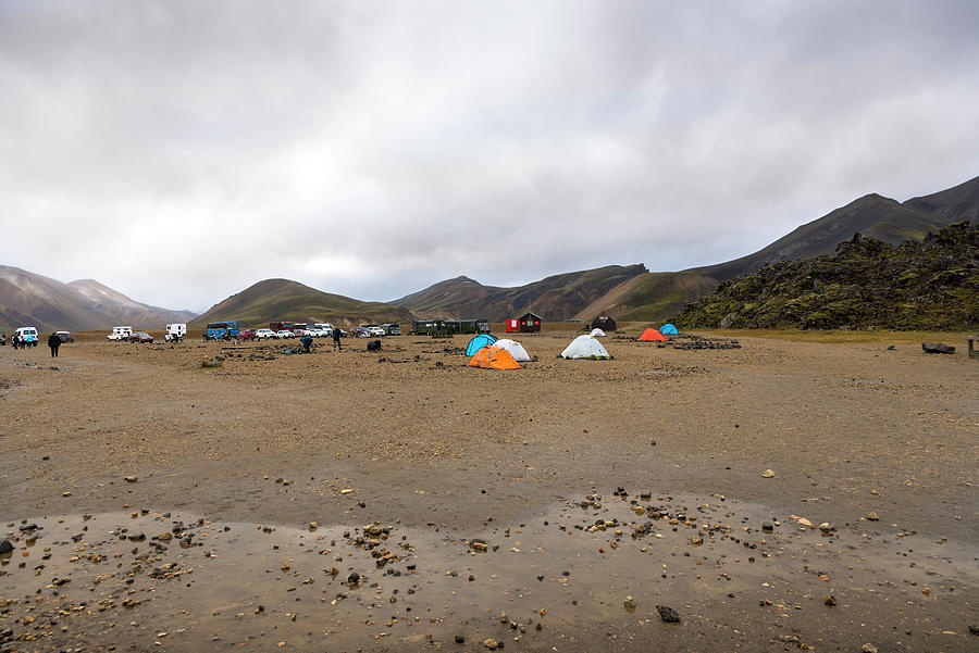 Landmannalaugar Campsite Photograph by RicardMN Photography