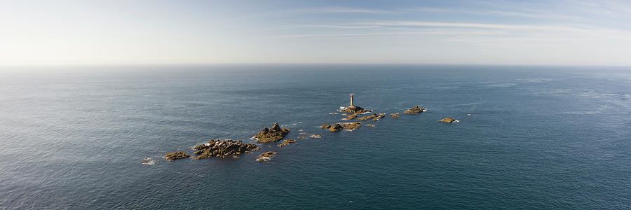 Lands End Cornwall Lighthouse Photograph by Sonny Ryse