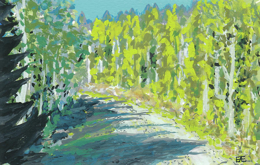 Landscape #0026 Painting by Erik Andrae Landscape #0026 Painting by Erik Andrae