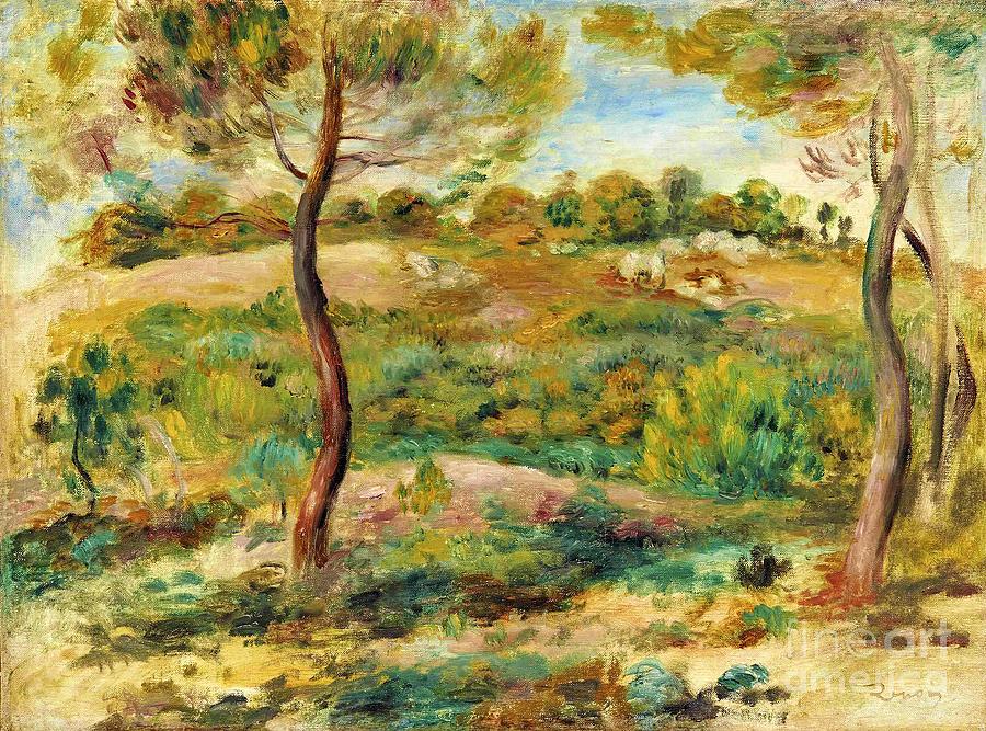Landscape 2 Painting by Pierre-Auguste Renoir