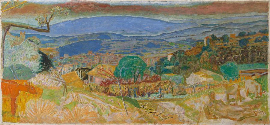 Landscape at Le Cannet - Pierre Bonnard Digital Art by Samuel HUYNH