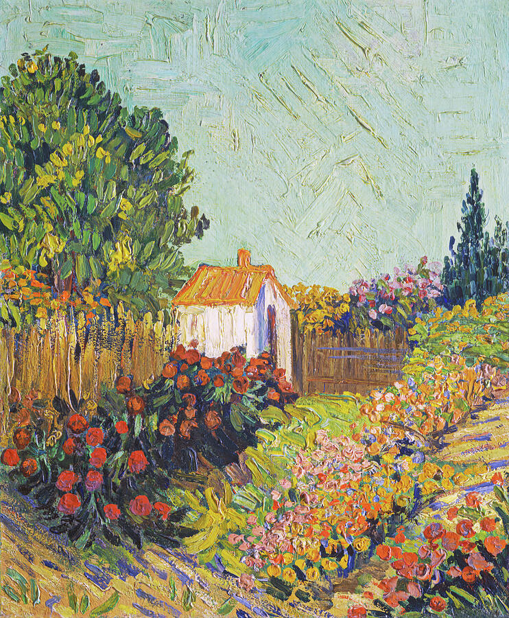Landscape By Vincent Van Gogh Painting