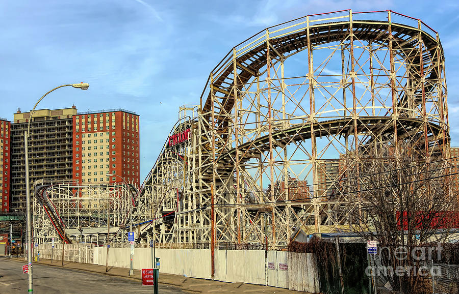 Coney Island Cyclone - Luna Park in Coney Island