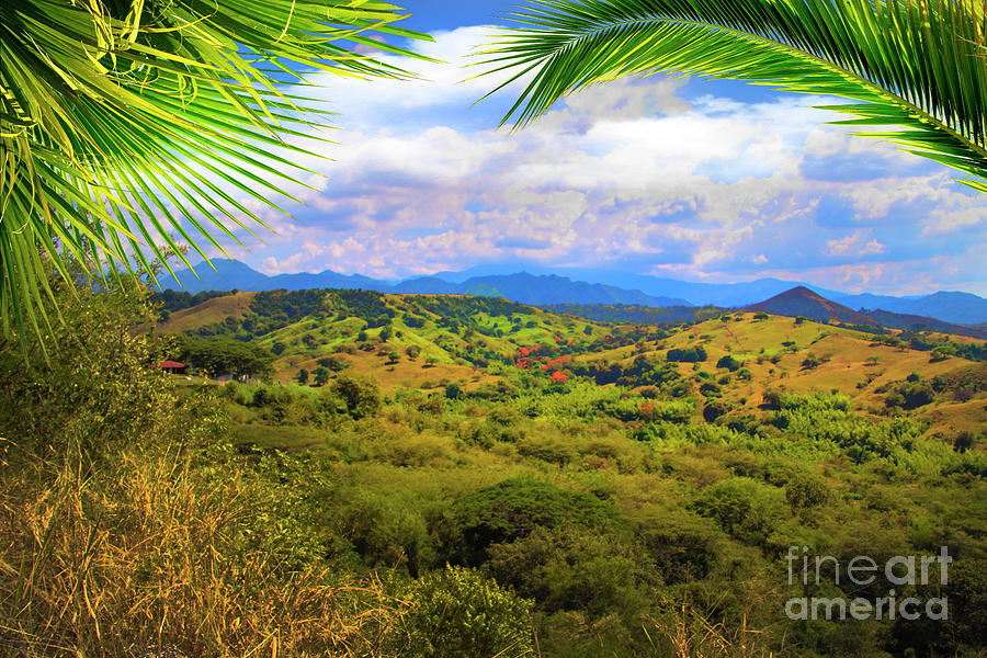Landscape East Of Tulua, Colombia III Photograph by Al Bourassa