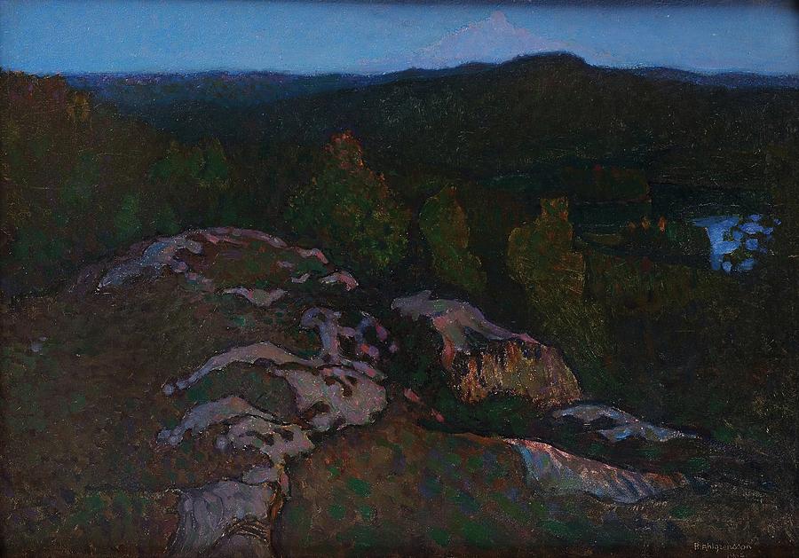 Landscape from Racksta Painting by Artistic Panda Landscape from Racksta Painting by Artistic Panda