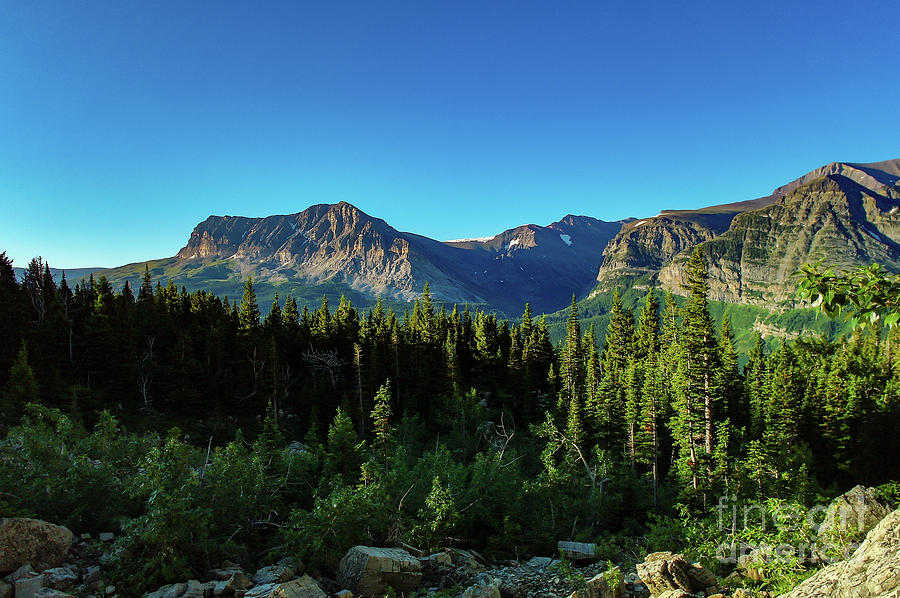 Landscape Glacier National Park Photograph