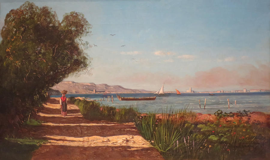 Landscape In Martigues Painting
