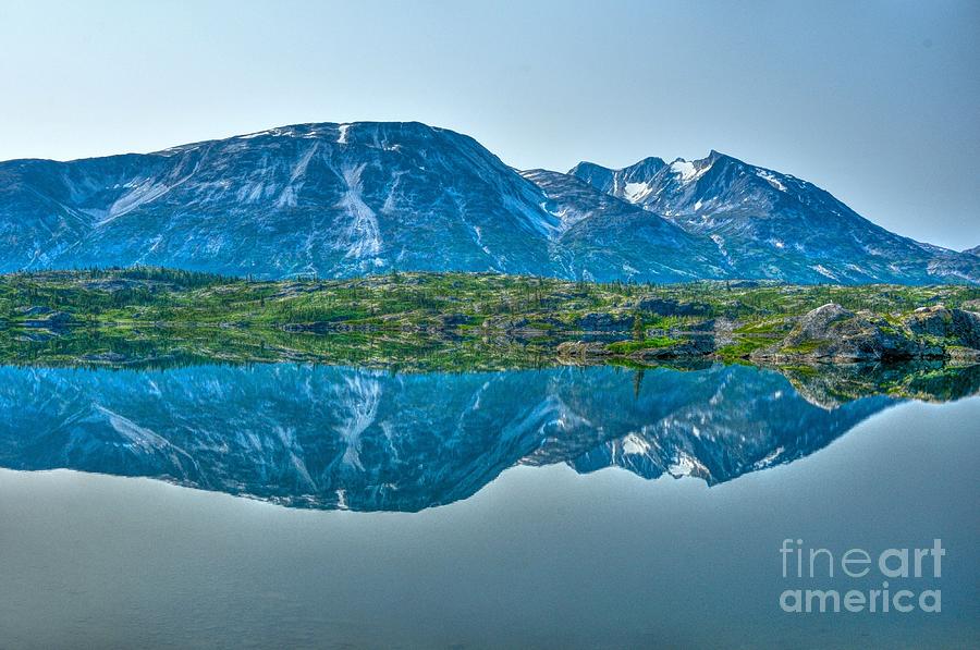 Landscape in Yukon Territory Photograph by Joe Ng