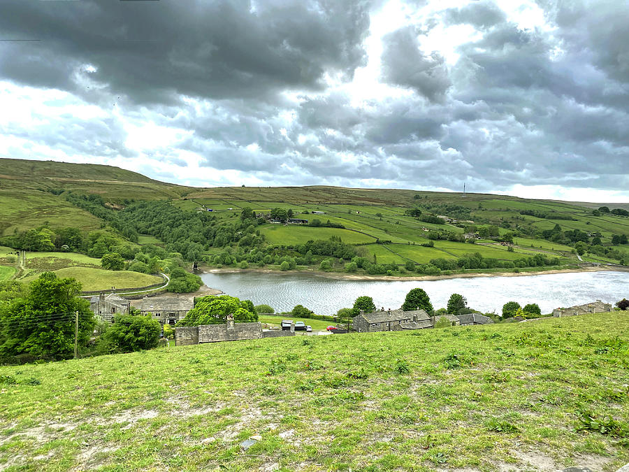 Nature Photograph - Landscape near Oxenhope, UK by Derek Oldfield