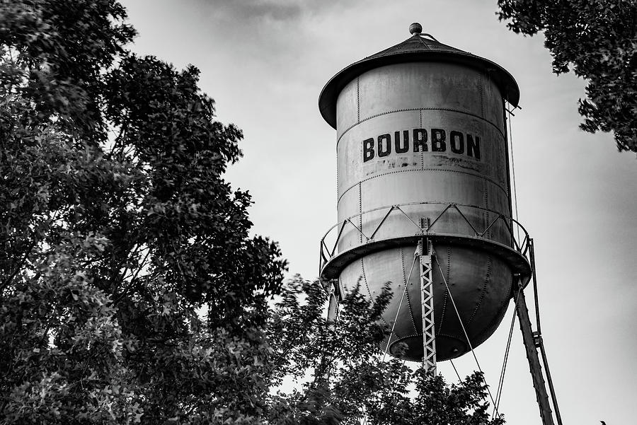 Landscape Of Bourbon - Black and White Edition Photograph by Gregory Ballos
