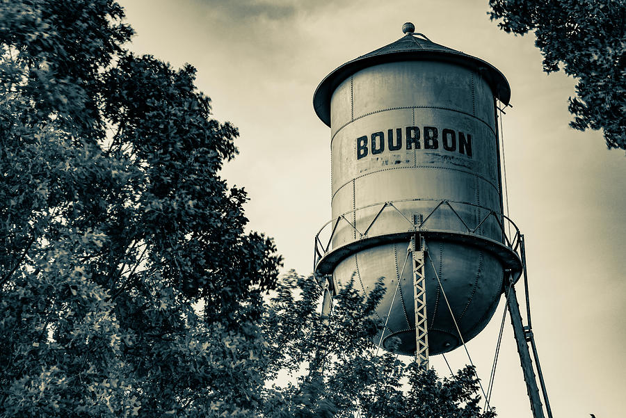 Landscape Of Bourbon - Sepia Edition Photograph by Gregory Ballos