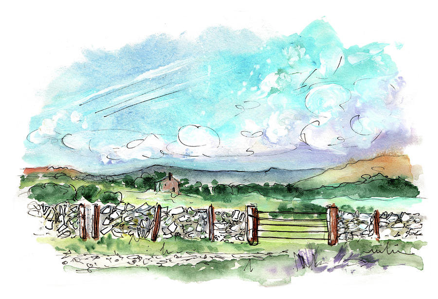 Landscape Of North Yorkshire 05 Painting