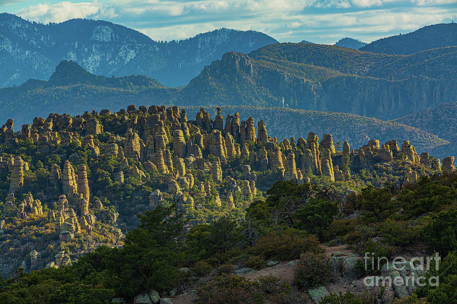 Landscape of the Chiricahua National Monument Photograph by Billy Bateman