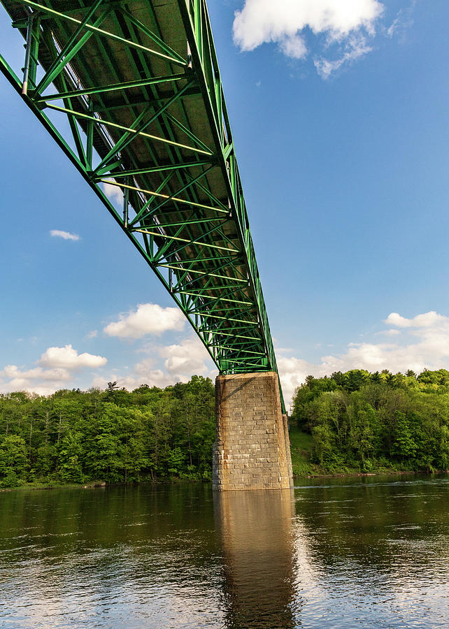Landscape Photography - Milford PA Bridge  Photograph by Amelia Pearn