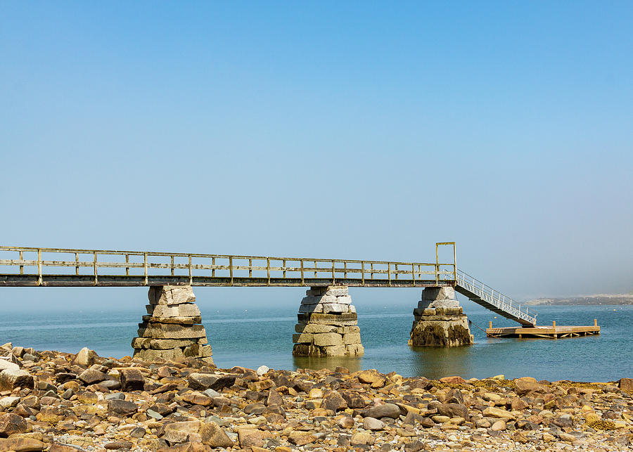 Nature Photograph - Landscape Photography  - Pier by Amelia Pearn